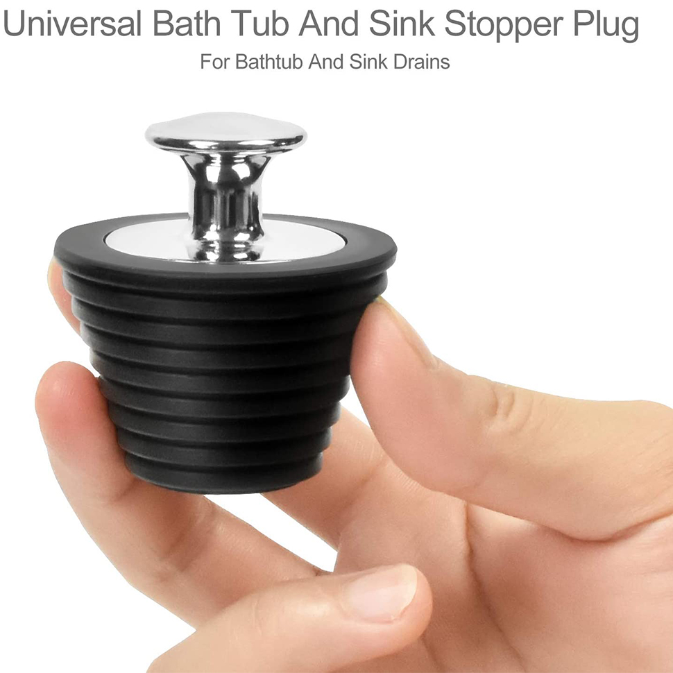 Lekeye Drain Hair Catcher Bathtub Stopper Shower Drain Hair Trap